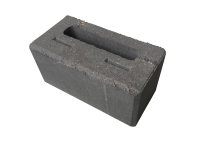 Nordic Block hjørne glat koks 30 x 15 x 15 cm